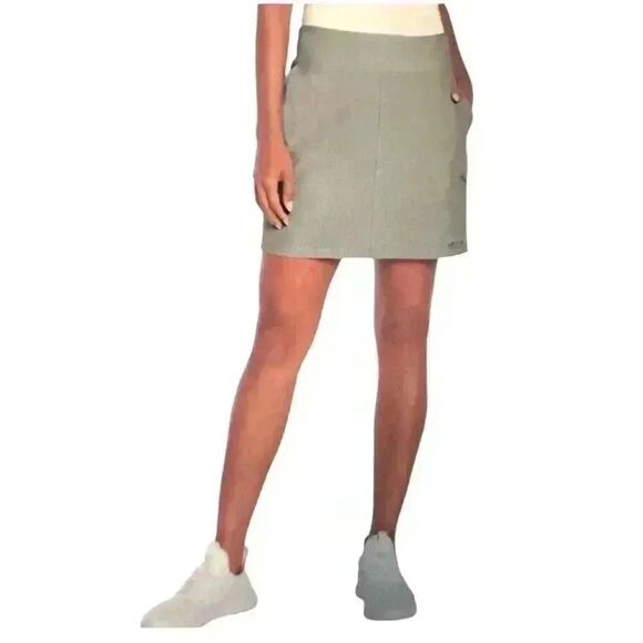 Orvis Women's Gray Poly/Spandex Skort Athletic Skirt - Picture 1 of 9